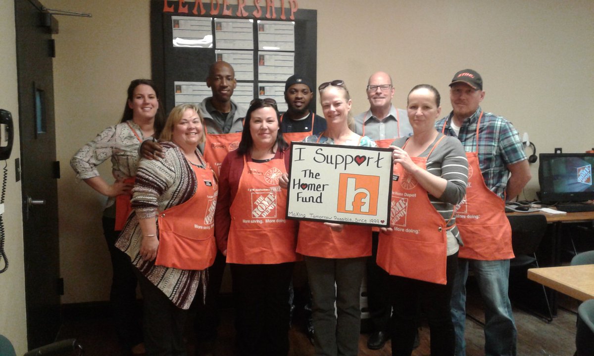 MeaganGus's tweet photo. This week we welcomed 6 more Orange Aprons into the family, all of whom saw what "Taking Care of Our People" means, and decided to contribute to The Homer Fund! #ISupportTHF #SeeYouInTheAisles #1112Family #ItIsDave https://t.co/Z44sHDlhsH