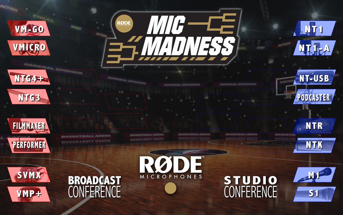 rodemics's tweet image. #RØDE MIC MADNESS has arrived!

Vote for your favourite mic via our blog and @instagram story (rodemic) and you'll go into the draw to WIN the winning mic of the day!

In Round 1 we have the #VideoMic GO against the #VideoMicro.

VOTE NOW AT rode.com/blog/all/micma…!