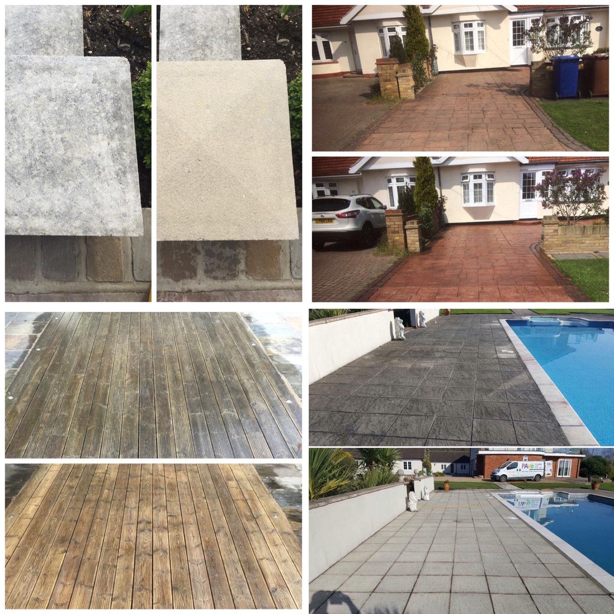 PaveCleaninguk's tweet photo. 💥Before &amp; After by Pavé Clean 💥#patio #garden #summer #essex #RT #newhome call us to arrange your free quote on 07977442211 or DM us https://t.co/4xeoanlwqE