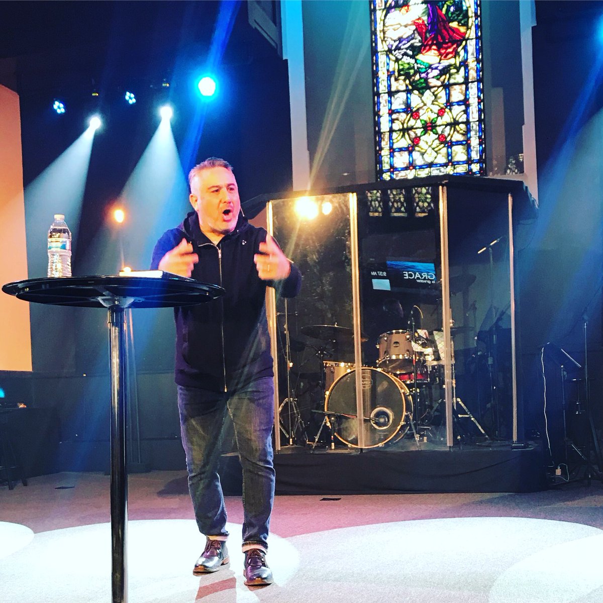 JoshuaChavezLBC's tweet photo. “God uses broken and sinful people because there are no other kind of  people” @gabebarreiro #GraceIsGreater https://t.co/PjlRjFpR2e