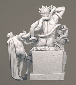 pompei79's tweet photo. Fascinating &amp; convincing study of the composition of the Laocoön group: https://t.co/1HxC9DBDu5
If the snake’s head is moved from the thigh of the Trojan Priest to his head, the tilt of his head, tautness of his muscles &amp; gaze of his sons make sense.
Huge h/t to @byzanzfreiburg https://t.co/mZFQYfFtlv