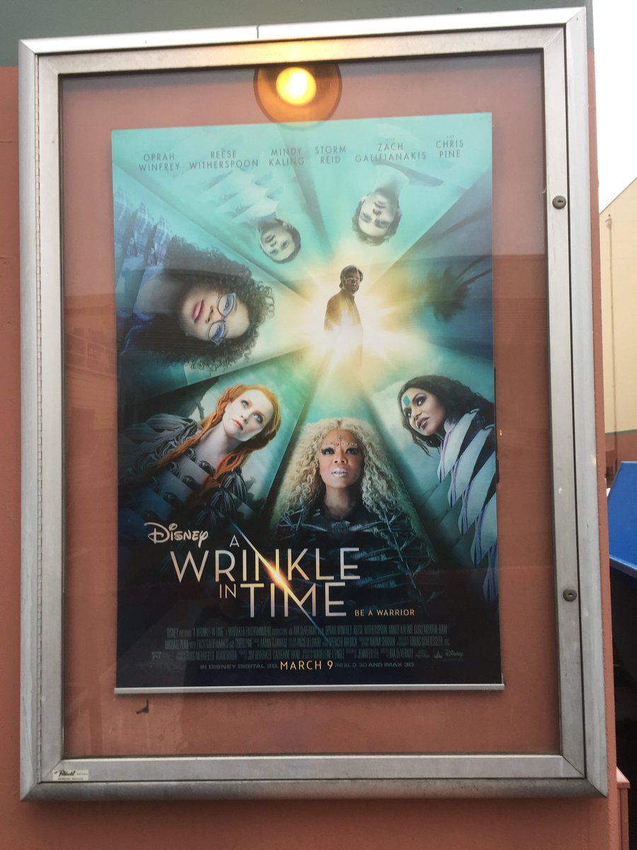 BillRosemann's tweet photo. Best part of @WrinkleInTime screening at the @Disney studio lot: watching my son’s face as he watched a film celebrating imagination, hope, morality, diversity &amp; light. Thank you, @ava! #WrinkleInTime https://t.co/t13d3APhRH