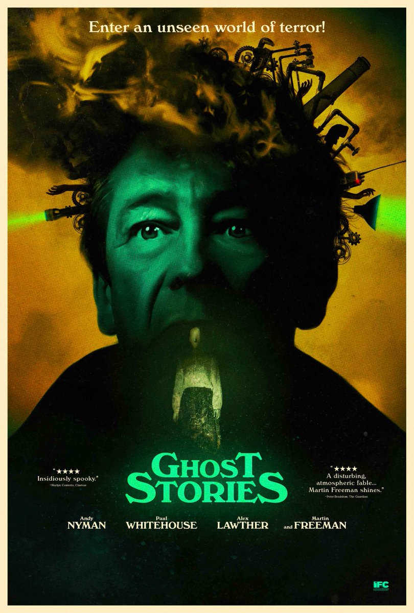 paulRwarren's tweet photo. New posters for #GhostStories! I play 'Woolly'. Out 6th April 2018 https://t.co/d1Pjs5rLsB