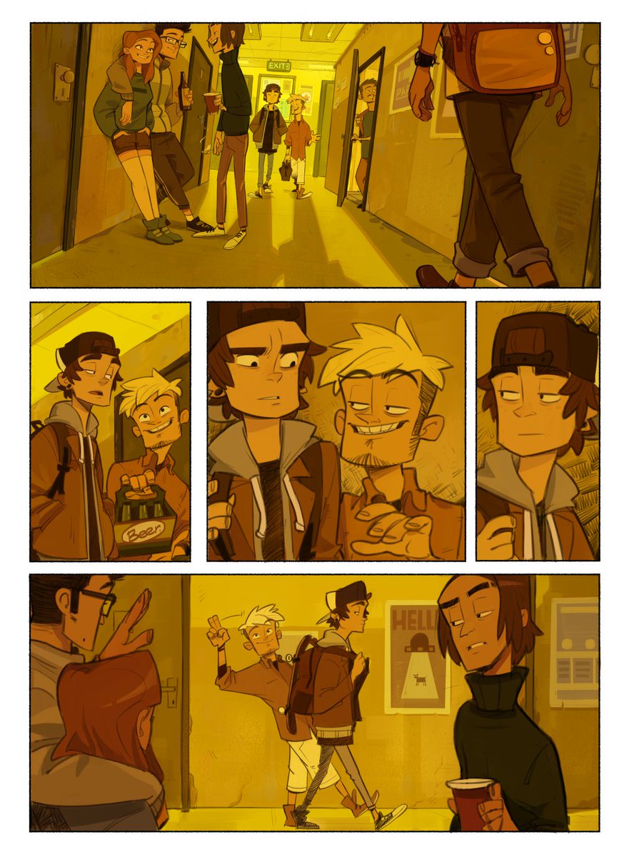 Done! I like drawing comics :D 
I have an idea for dialogs, hope i'll do it in future 