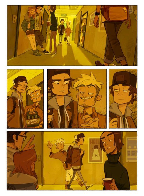 Done! I like drawing comics :D 
I have an idea for dialogs, hope i'll do it in future 