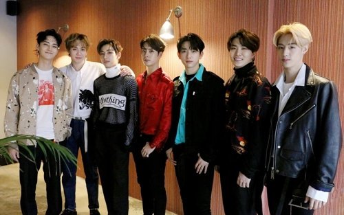 GOT7__Fanbase's tweet photo. [PIC] #GOT7 Comeback Interviews

#EyesOnYou #LOOK https://t.co/Yd4bufXtl5