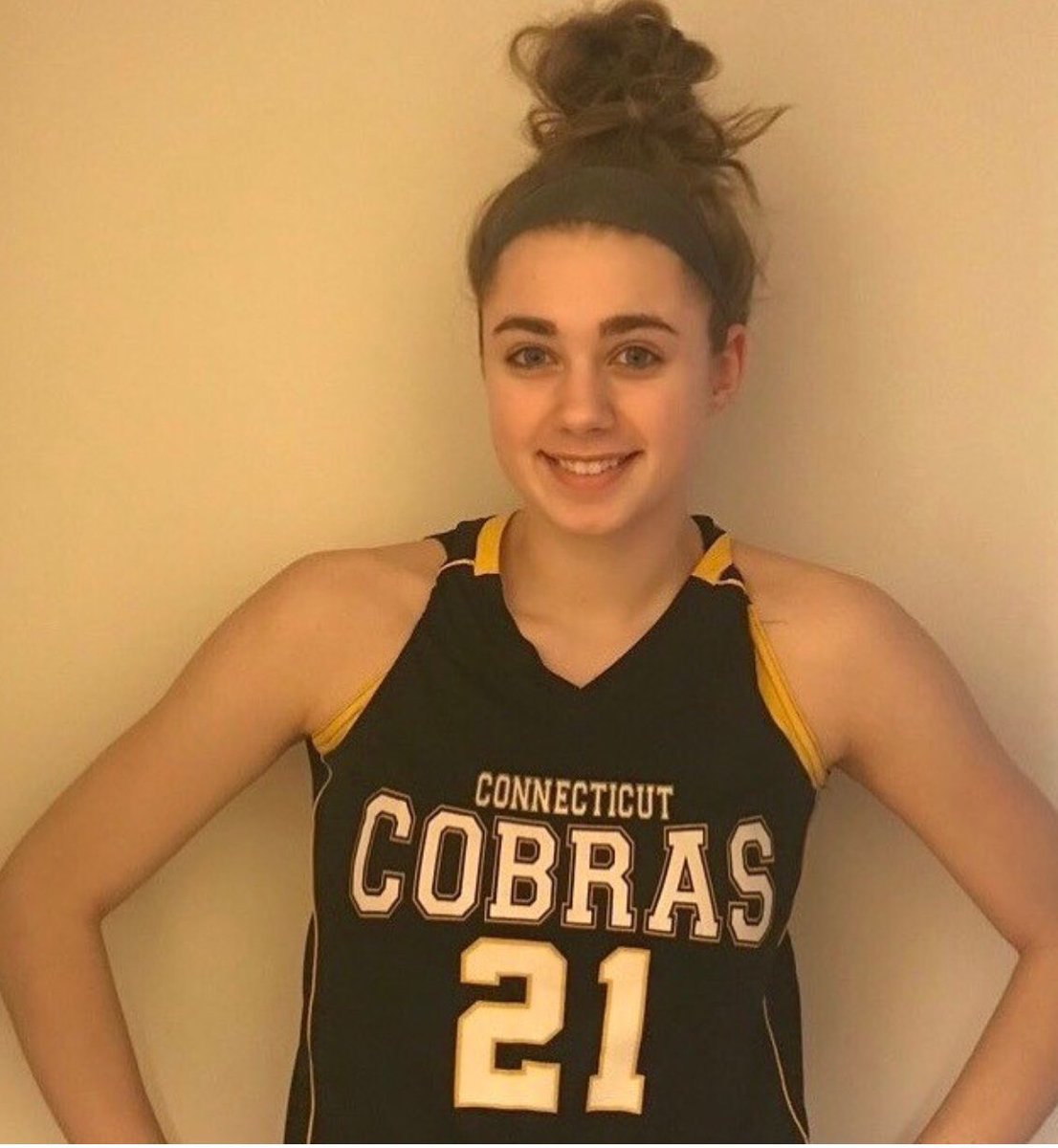 ctcobrasaau's tweet photo. . @ctcobrasaau Jess Carroll has committed to play at UMASS-Dartmouth! #ctgb @mercywbb_ @JessCarroll7 https://t.co/STLDNwhIKG
