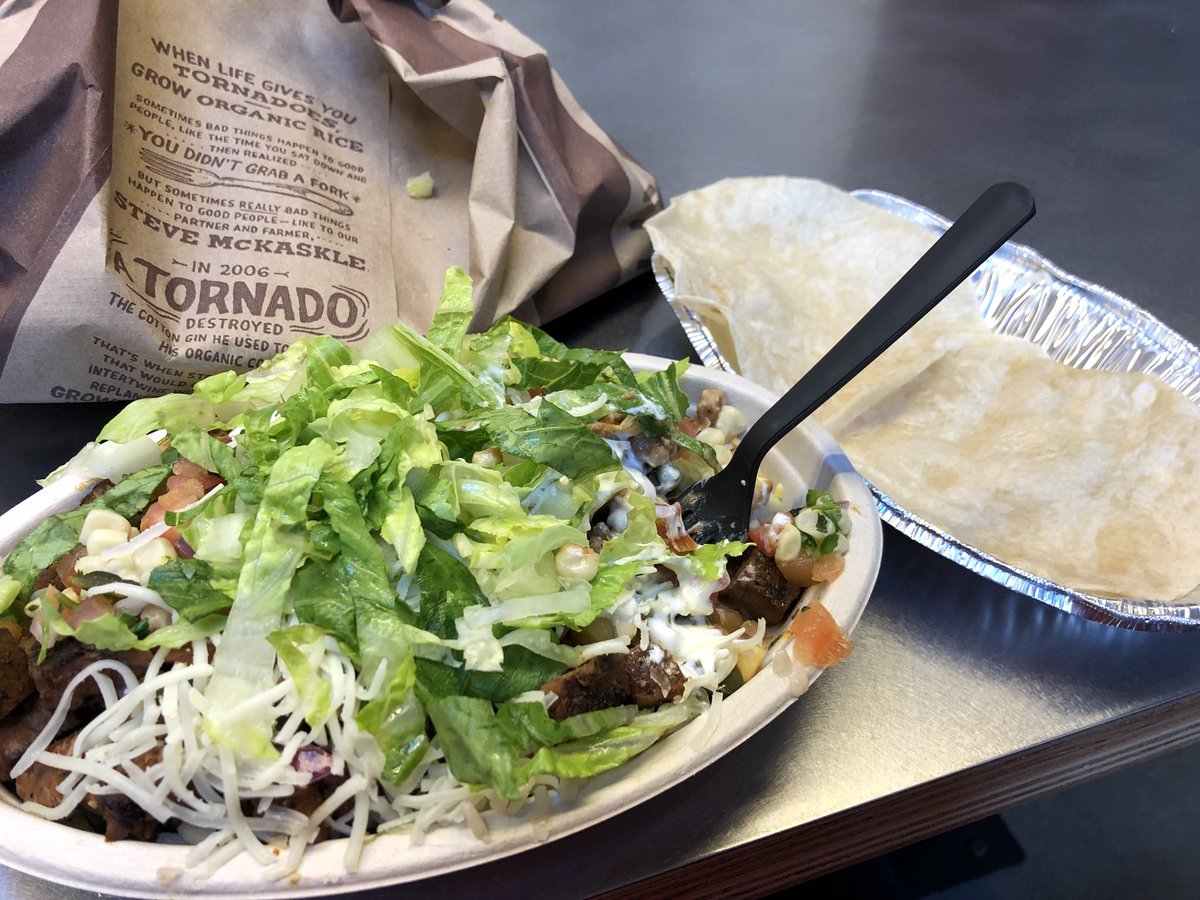 Chipotle You Should Be Able To Get Tortillas On The Side At No Cost Zach