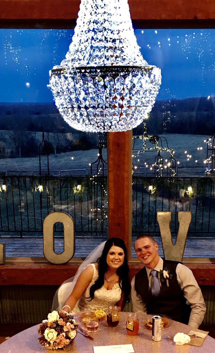 Congratulations to Mr. &amp; Mrs. Brant and Kristen Jones on their Wonderful Wisdom Barn Wedding 3/10/18!  Myself and the Elite Lighting &amp; Sound Team has a wonderful time with this great couple and their family and friends.  :)