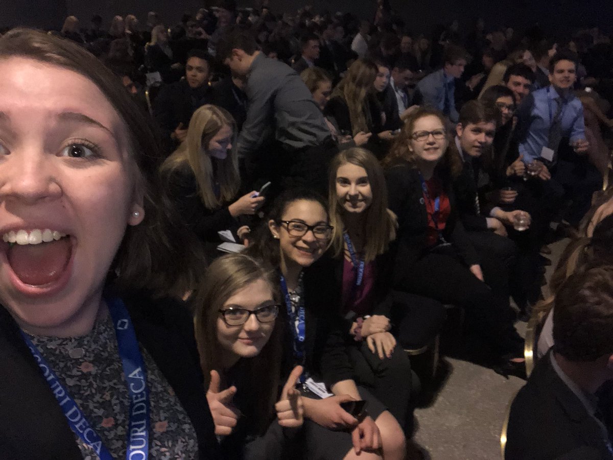 chsbulldogdeca's tweet image. We are here and ready for the opening session! #ASCENDKC70 #modeca 🐾🔹