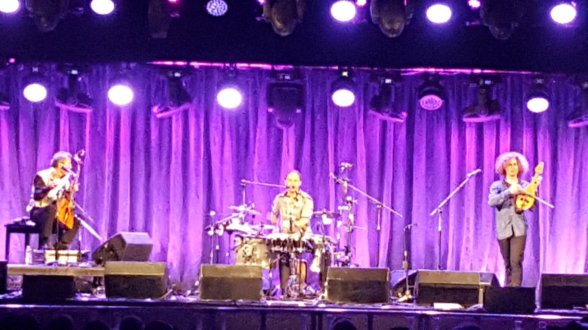 TruckerSlim's tweet photo. So a French drummer, Bulgarian gadulka player and a Mongolian morin khoor player play a @PortFairyFF show and blow us away! They're called Violons Barbares. Do yerself a favour! #PFFF2018 #folkie https://t.co/2Nf2XZ1X4F