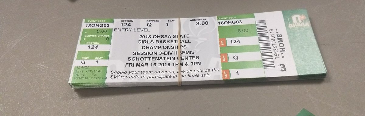 BillMorganTalks's tweet photo. HUGE weekend for @npladyhoops as they win the regional &amp; head for the @OHSAASports Div. 2 Final Four in Columbus!! In addition to the on-court excitement Friday, the @NPCitySchools gym lobby was packed Sun. nite w/ fans buying tix &amp; t-shirts. Listen to Fri.'s game w/ @WJER!! https://t.co/pOFPEez5Rr