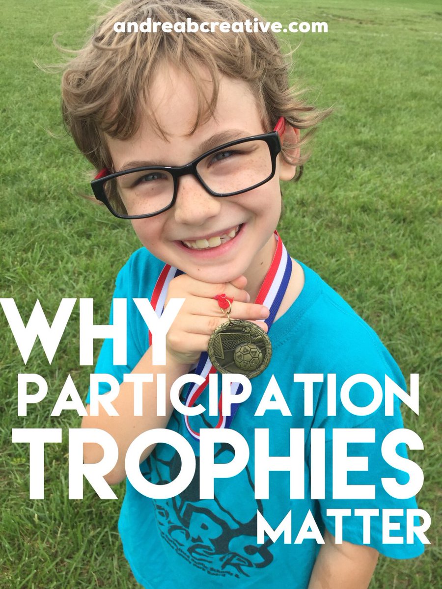 andreabcreative's tweet photo. Why Participation Trophies Matter https://t.co/JvVpGKOIt6 https://t.co/SMg9geiY1F