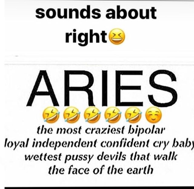 KTSx3_'s tweet photo. Better get you one 😜😝 us aries will fuck up your whole life 🤷‍♀️😘 you’ll love me just as much I love myself or maybe even more 😂😂 #SorryNotSorry #ImAnAries #AriesAreTheShit #JustTreatMeNiceBaby #IllTakeCareOfTheRest 😋😏♈️ https://t.co/Rss4hm3Hp7