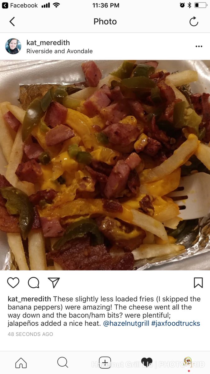 hazelnutgrill's tweet photo. We love customer reviews! Thank you so much for the support !#hazelnutgrill #foodtrucknights #foodtruck #jacksonville #jaxfl #duval #904happyhour #onlyinduval  #jaxeats #jacksonvillefl #dtjax #hemmingpark #duvalcounty #jaxbeach #jaxtruckies #poutine #canadian #loadedfries #dtjax https://t.co/T28R9LGnVD