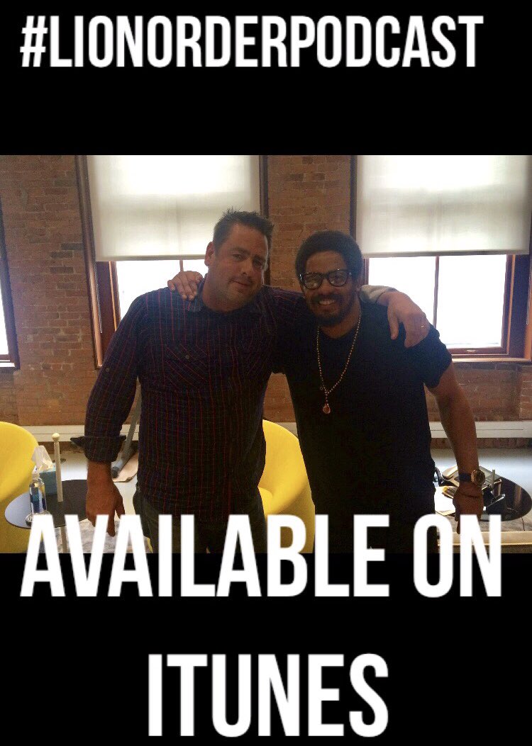 Download now on iTunes!  #lionorderpodcast get it free!  #marley #podcast #lionorder