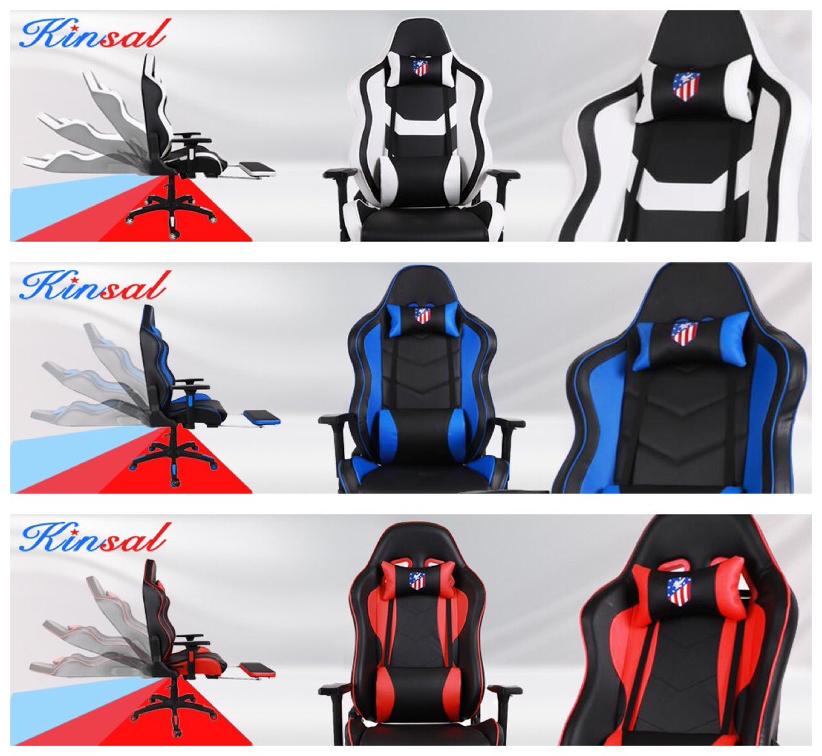 kinsalgaming's tweet image. Eight New Version with Footrest also sold on Amazon.eu 😋