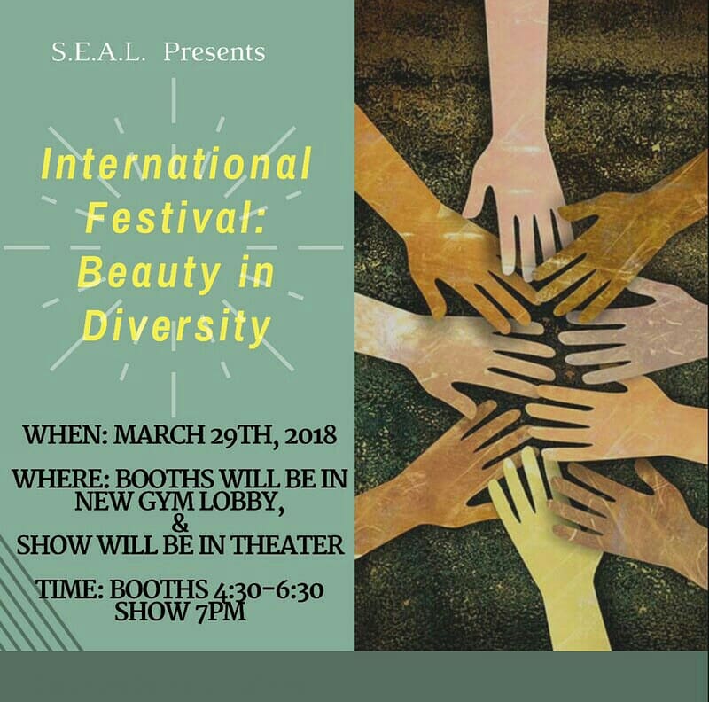 _MHSKeyClub's tweet image. Don't forget to support S.E.A.L 's fundraiser of the year, INTERNATIONAL NIGHT. Come to represent your country through food, dance, fashion or music! 
#diversity #mhsseal
