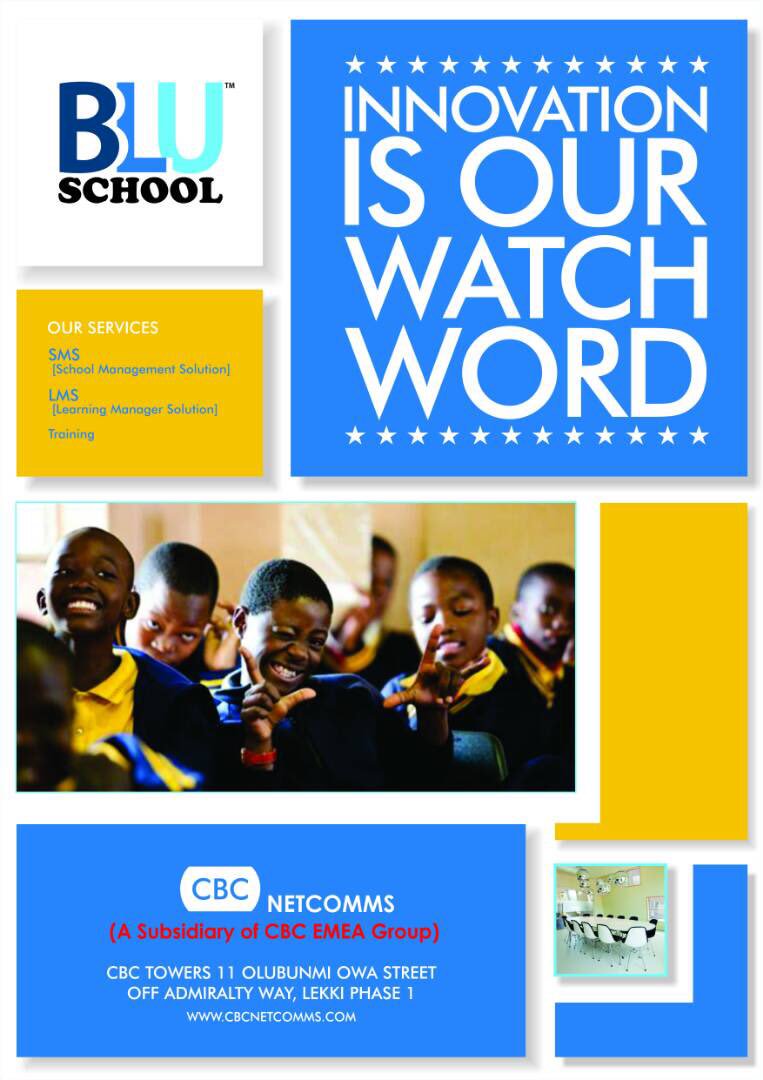 BluSchoolCBC's tweet photo. @BluSchoolCBC innovation is our watchword... Innovation is a key factor to the incremental growth of an organization..... https://t.co/We6APGqYfq