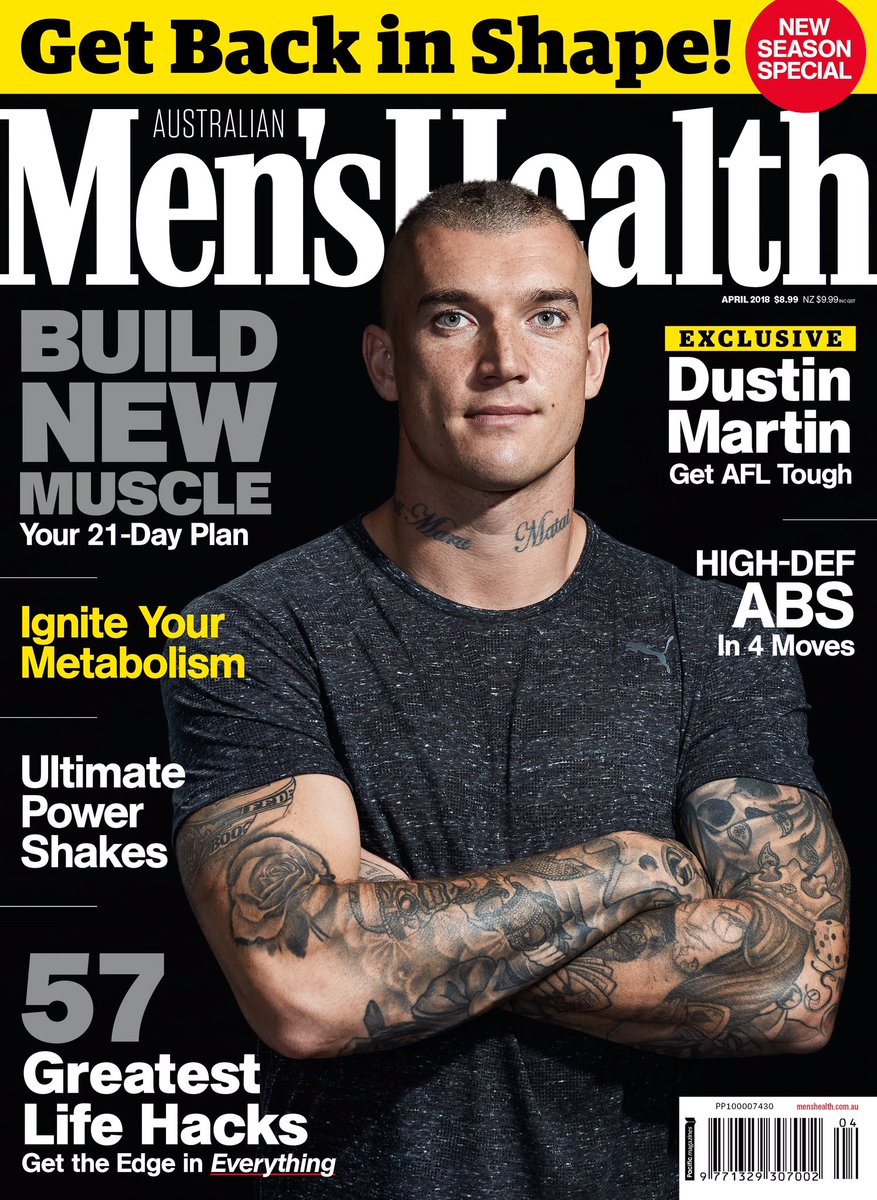 Luke Benedictus (@lukebenedictus) on Twitter photo New issue klaxon: <a href="/Richmond_FC/">Richmond FC 🐯</a> superstar <a href="/DustinMartin4/">Dustin Martin</a> reveals how he went from good to great. On sale now! New issue klaxon: <a href="/Richmond_FC/">Richmond FC 🐯</a> superstar <a href="/DustinMartin4/">Dustin Martin</a> reveals how he went from good to great. On sale now!