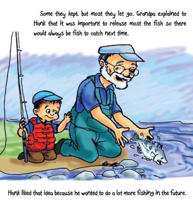 BoyderOutdoors's tweet photo. We are getting closer everyday to seeing Hank's First Fishing Trip in print! Stay Tuned! #childrensbooks https://t.co/xmuPOTQ67p