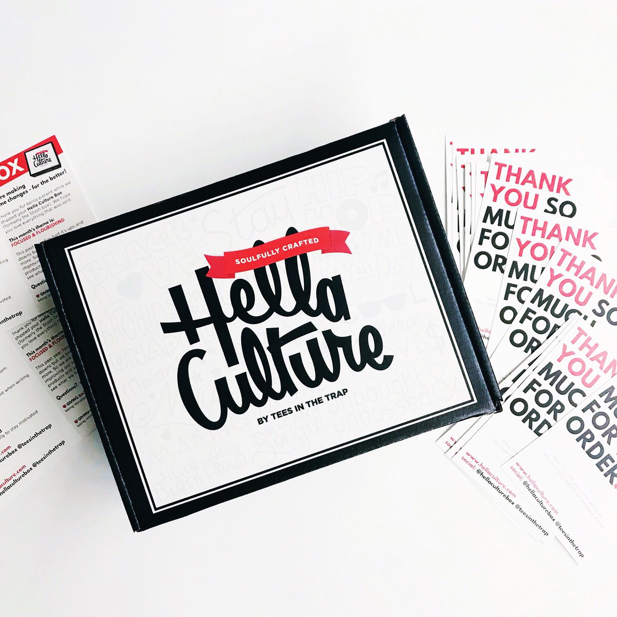 hellaculturebox's tweet photo. The March #hellaculturebox is now closed! Stay tuned. The list will reopen for April subscribers within just a week. In the mean time we’ll be prepping, packing and shipping March boxes shortly.

Remaining February 2018 #blackpanther boxes will be on sale this week. 🙅🏽‍♀️ https://t.co/AgKCH2JrAU