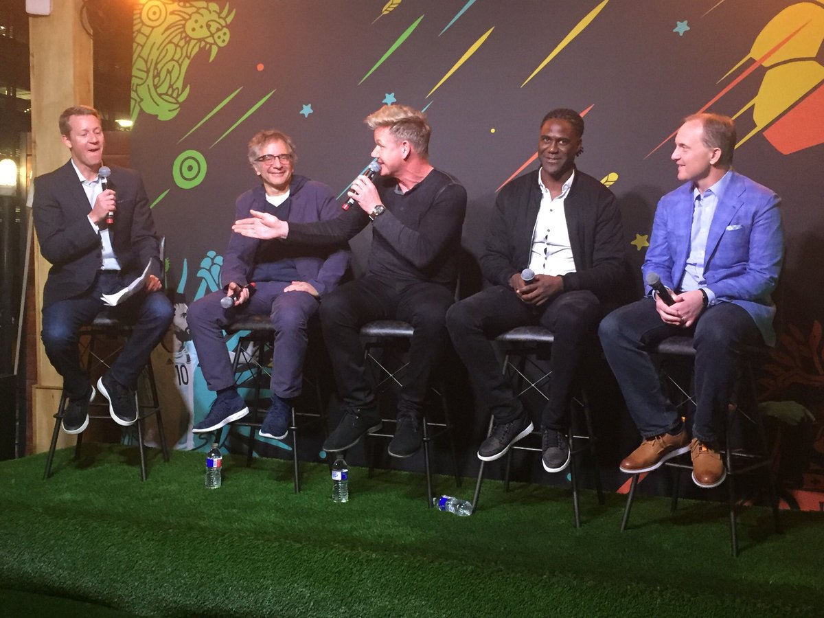 It’s our honor to welcome Gordon Ramsay to the Phenoms Launch party here at the #FOXSportsHouse at @sxsw