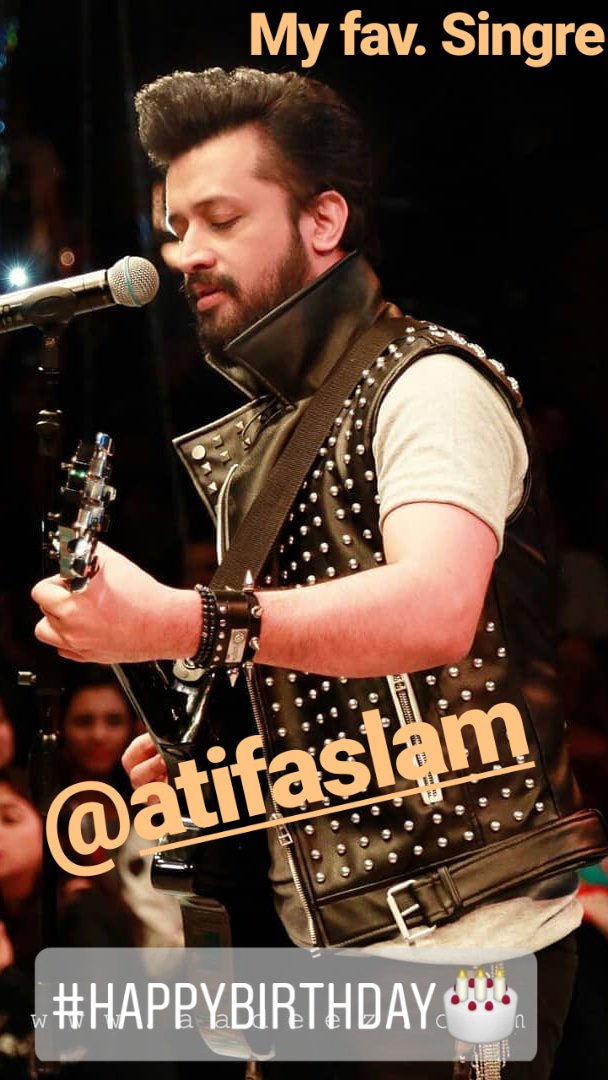 Happy Birthday atif aslam 