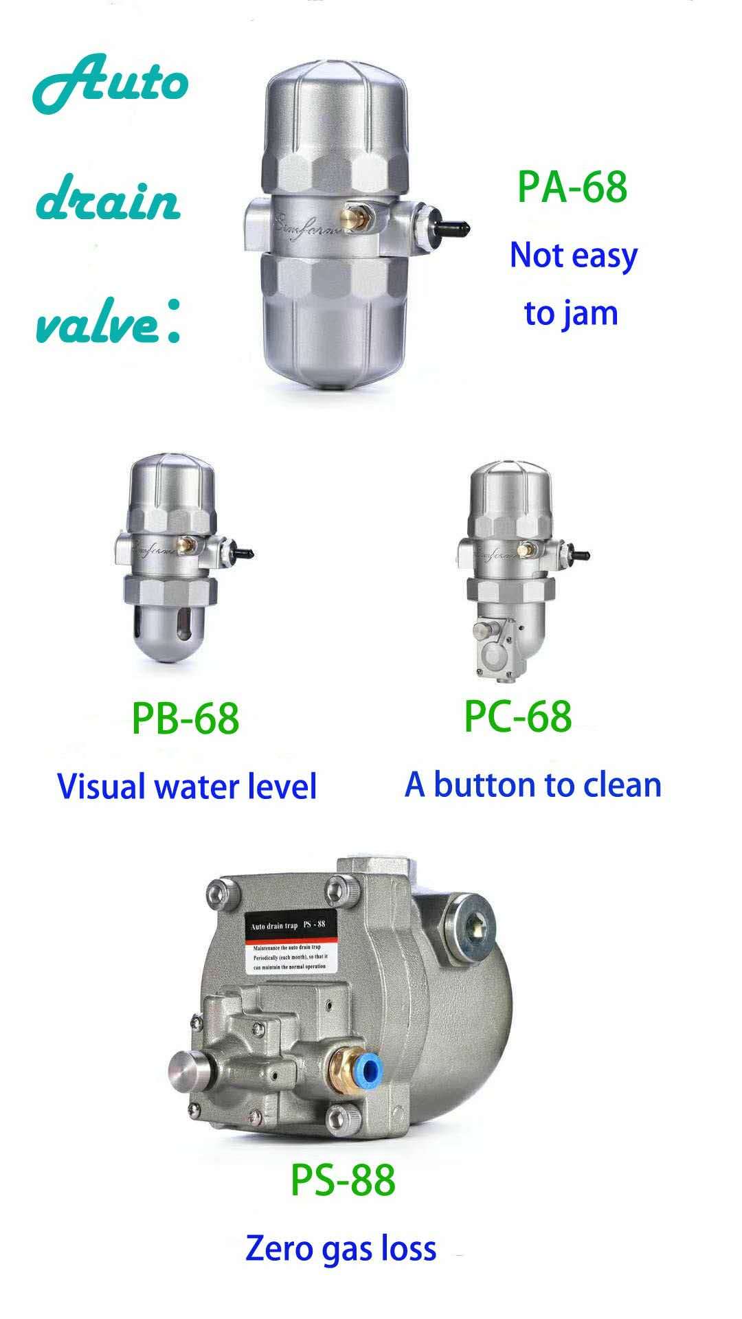 auto drain valve PB-68