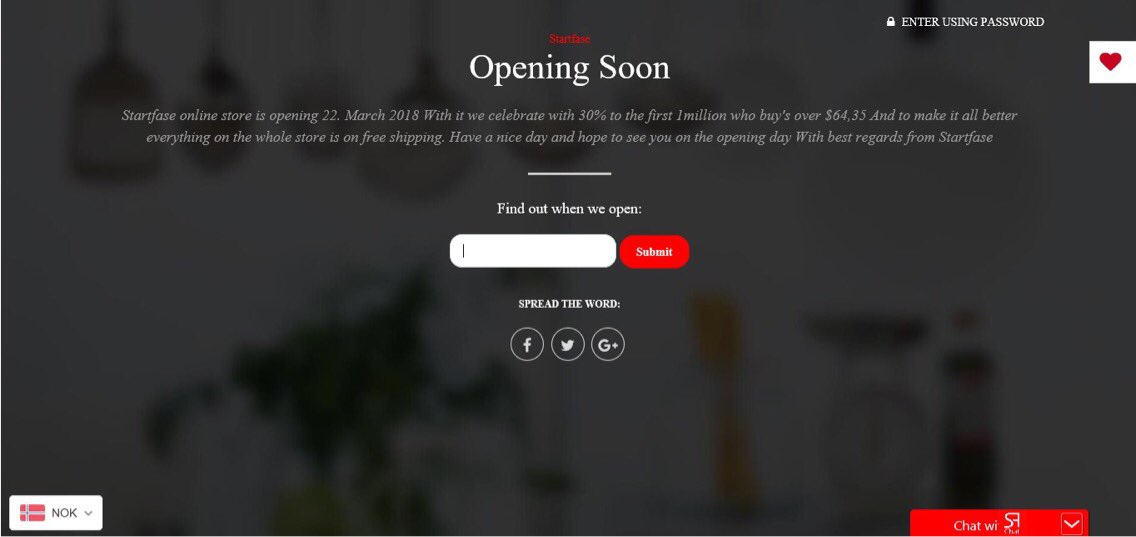 StartFase's tweet photo. We are opening our store the 22 March 2018 and with that we are celebrating it with 30% to the first 1million who buys over $64,35. Of course the whole store is on free shipping
We hope that you and your friends and family will taking the tour to our store https://t.co/WpNuUuo1ZS https://t.co/HwndC2K2dF