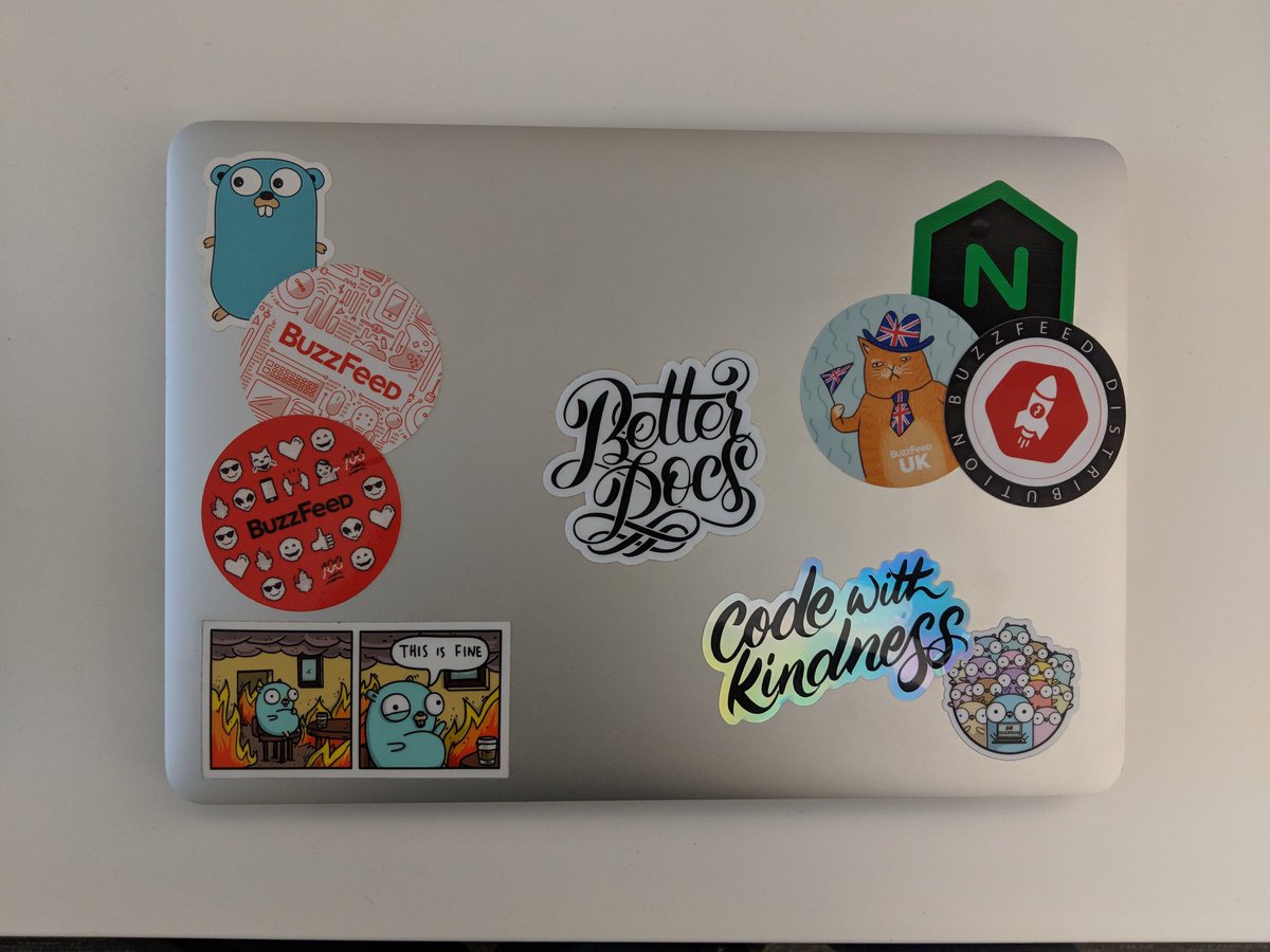 integralist's tweet image. Finally got my hands on the new #CodeWithKindness sticker that @asendecka designed 😀😎😍🤩