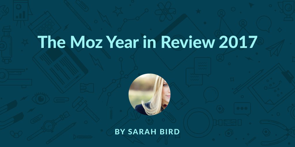 Marie_Parfitt's tweet image. The Moz Year in Review 2017 tracking.feedpress.it/link/9375/8526… #KPRS #udobiz