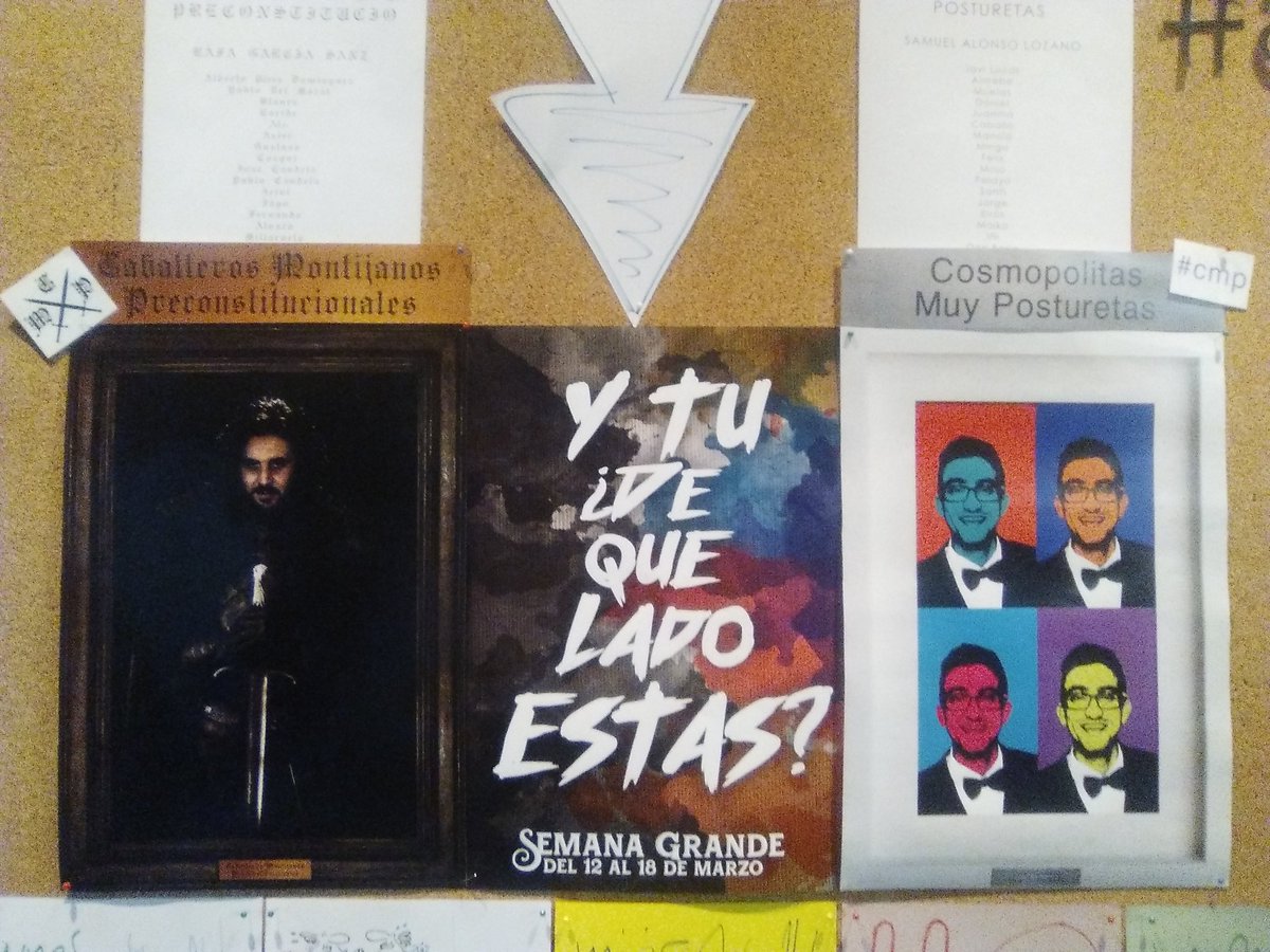 2 bandos en liza y 7 días llenos de actividades para dilucidar el equipo vencedor: ¿"Caballeros Montijanos Preconstitucionales" o "Cosmopolitas Muy Posturetas"? #asíeslavidaenelCMP