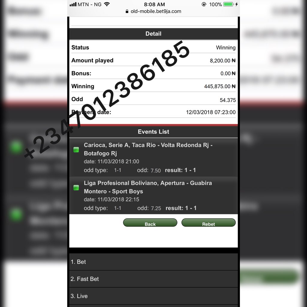 FixedMaster's tweet image. Congratulations To Our Vip Subscribers...Real Source 💪🏿...Join The Winning Team Today...100% #MUFC #MUNLIV #LoluForce #bbnaija2018 #SundayMorning #SuaveFashionHouse #bet9ja #kuwaitfa #Kuwait #bet365 #GamblingTwitter #BBAskHM #QatarTest #BetCodes #BetsyDeVos