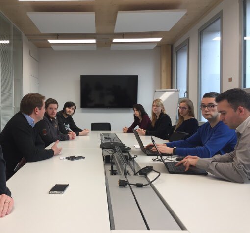 OLespargot's tweet photo. 1ère rencontre de nos futurs salariés actuellement en #POE #cobol Invest’in Digital People avec leurs futurs chefs de projet. Immersion de 2 jours pour découvrir l’entreprise et nos équipes #IBMCICFR #IBMLille #IBMCICLille https://t.co/ItIiHeBmO8
