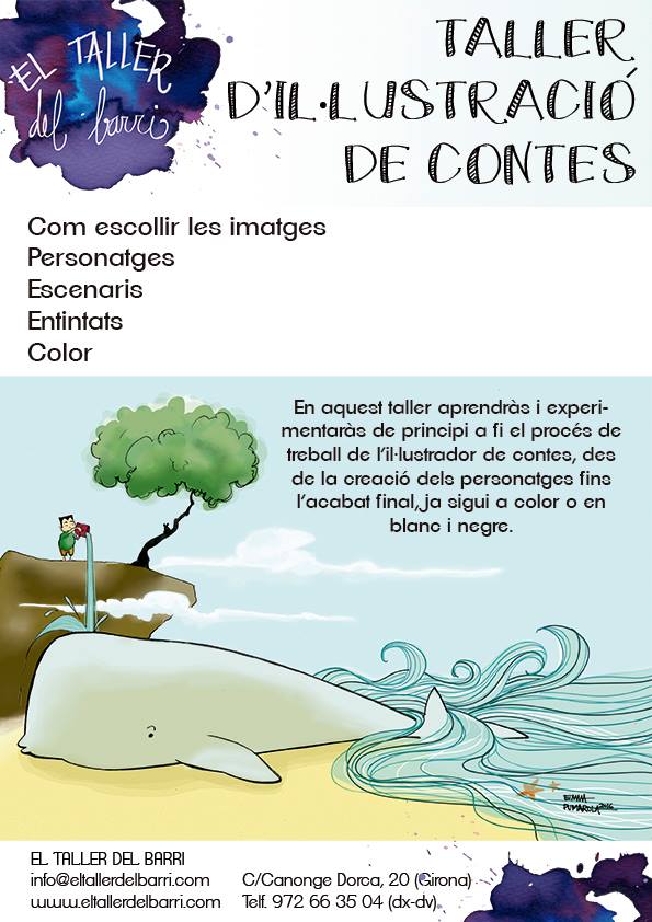 emmapumarola's tweet image. Aquest dimecres iniciem el #taller d'il·lustració de #contes a #eltallerdelbarri (c/canonge Dorca, 20, #Girona). Taller de 30h repartides en 10 sessions, de 18:00 a 21:00. Encara ens queden algunes places lliures. 
#ilustracio #dibuix #magradadibuixar #queferagirona