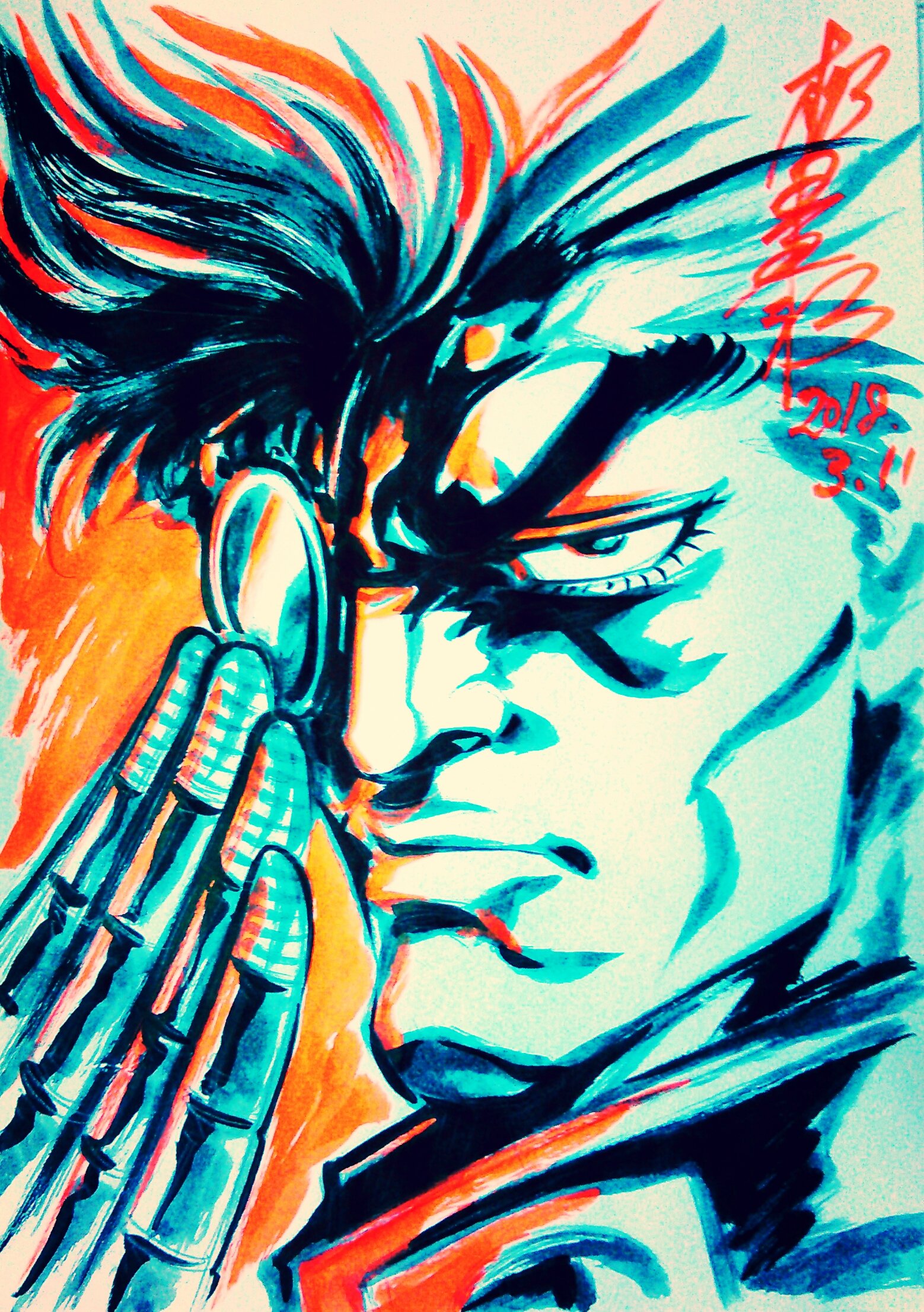 柳田 東一郎 先日のシュトロハイムは眠剤飲んだ後描いたて下手すぎたんで描き直し 少しはマシかな ジョジョ 荒木飛呂彦 シュトロハイム イラスト 落書き ドイツ T Co Prgqfghbpd Twitter