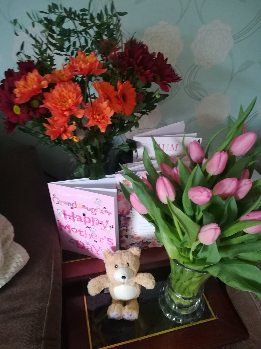 Thank you to my beautiful daughters and grandchildren for a lovely mother's day love u all loads.