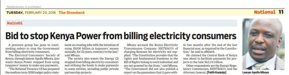 KinyanBoy's tweet photo. #GoatOfTheWeek (Greatest)

Join me in celebrating lawyer @MboyaApollo who has gone bare knuckles on KPLC for the benefit of us consumers.

KPLC monopoly has seen cartels, exploit &amp; fleece Kenyans. On behalf of alert Kenyans we appreciate your  efforts. Keep going. #SwitchOffKPLC https://t.co/WXcp2kC6H1