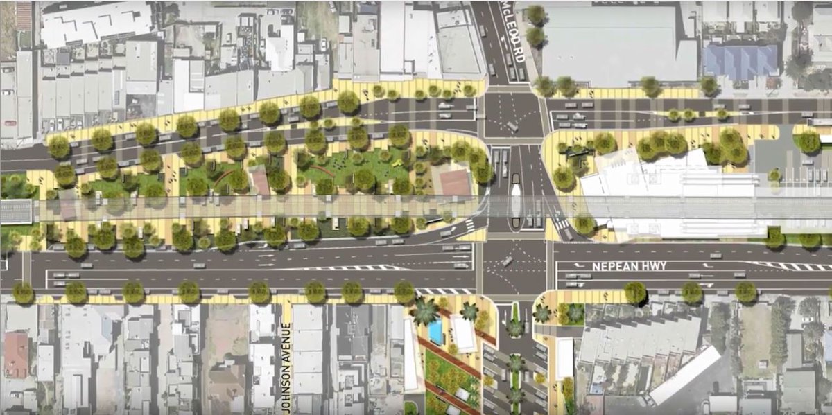 SeafordNorth's tweet photo. Had meeting with #LXRA &amp; #VicRoads recently, thanks @SonyaKilkenny Appears that the #CommuterTraffic is taken care of going through #Carrum Detailed intersection solution McLeod Road needs further discussion with #KCC also. #ERR #EelRaceRd https://t.co/ycqHsKdTSp