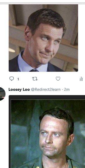 Redirect2learn's tweet photo. @winsorharmon Ferret face....hahahha.   sorry if i'm out of line here.  But dayyum, dude. https://t.co/LBUfPVgDKg