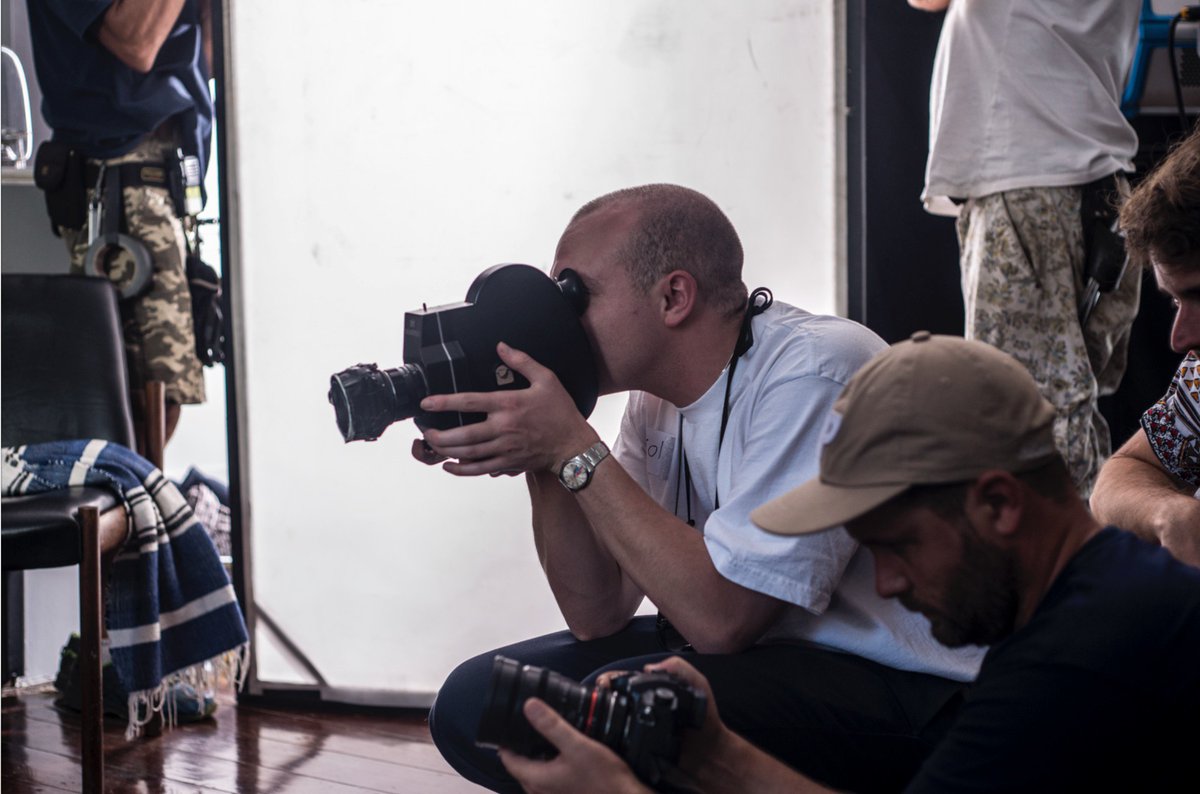 Director Bob Jeusette and DOP Oriol Barcelona in action! A  #Narta commercial we recently shot for @HumanSeven and #FrenzyPictures