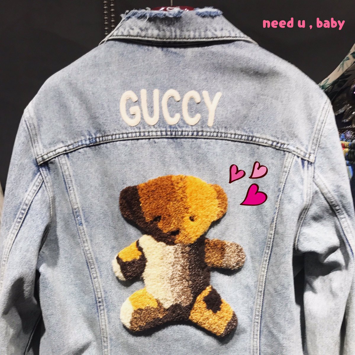 gucci teddy jacket