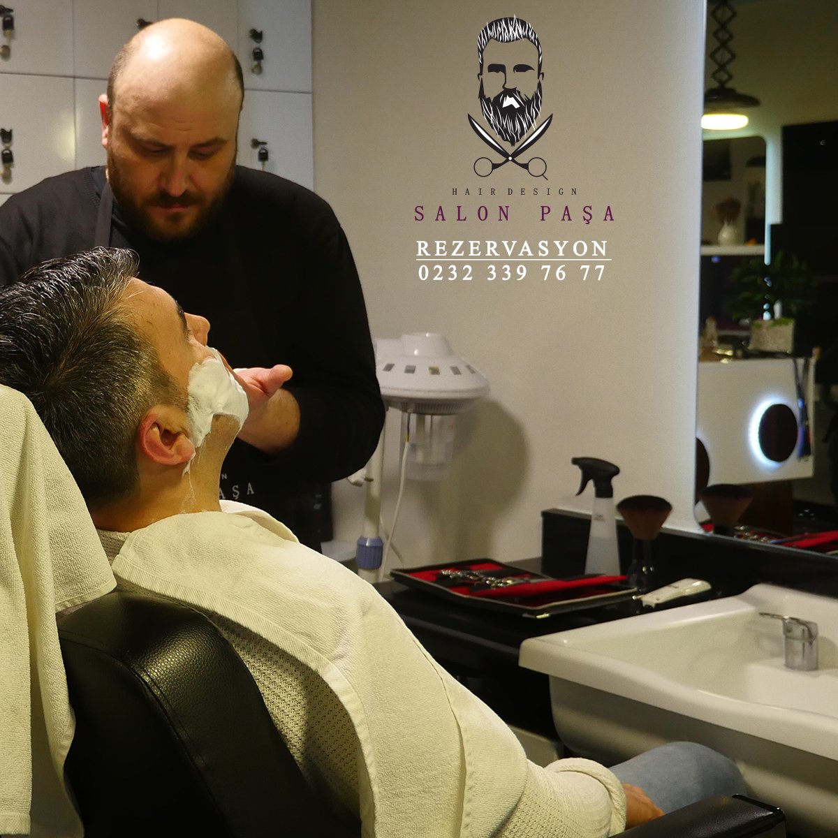 #Günaydın #mutluhaftalar En iyisini bekleyen siz müşterilerimizin beklentilerini eksiksiz karşılamak için çalışmaktayız. #sizbunadeğersiniz #profesyonelhizmetadamgibibakım #salonpasa #degisimzamani #kesim✂️ #kalitelihizmetinadresi #salonpasaizmir #barbershop #hair #sakaltıraşı