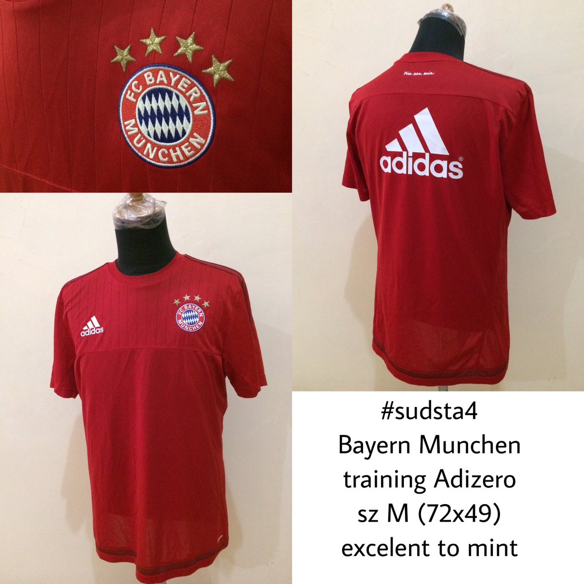 sudutstadion's tweet photo. #sudsta4
Bayern Munchen
training adizero
sz M (72x49)
excelent to mint https://t.co/xFsyp7SY6i
