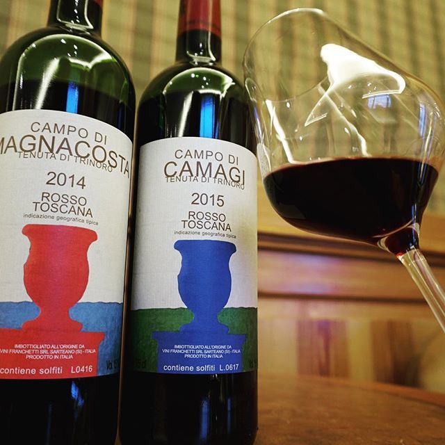 weinkrake's tweet photo. Just super beauties all single vineyards Tenuta di Trinoro. Three champions 🏆, all worth to drink ones in a lifetime or if you can effort even more… 😝
Interview with Andrea Franchetti &amp; article link in Bio. 
#tenutaditrinoro #andreafranchetti #cabernetfranc #cabfranc #camagi… https://t.co/p29NNDSBbt