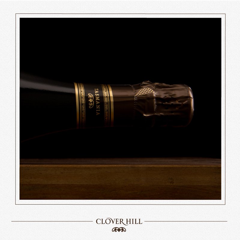 Clover Hill vintage is bottle-matured on lees for a minimum of four years.