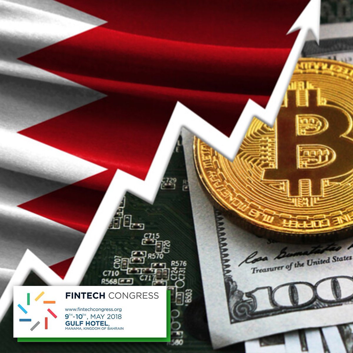 fintechcon's tweet photo. The Kingdom of Bahrain’s Fintech Bay initiative is seen to attract fintech companies from across the globe, including cryptocurrency-focused operations by providing them with world-class infrastructure.

#fintech #fintechbahrain #fintechcongress #fintechcongress2018 https://t.co/FcsByVQJ9E