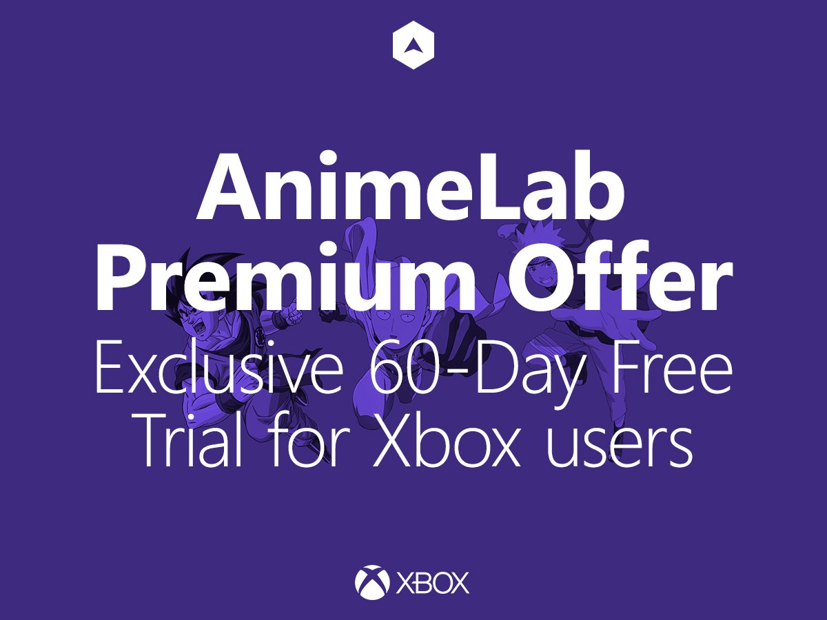 Xbox Anz On Twitter Watch The Very Best Anime Direct From Japan With An Exclusive 60 Day Free Premium Trial Of Animelab Learn More Https T Co Cwlyjwhhpb Https T Co Ac02xra4l2