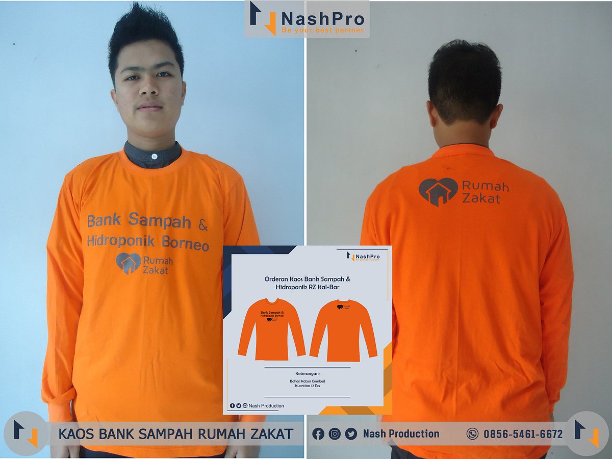 O Xrhsths Nash Production Sto Twitter Hasil Orderan Kaos Bank Sampah Hidroponik Borneo Rumah Zakat Ket Bahan Katun Combed Kuantitas 12 Pcs Info Pemesanan 0856 5461 6672 Nashpro Beyourbestpartner Https T Co B84bw6gwp3